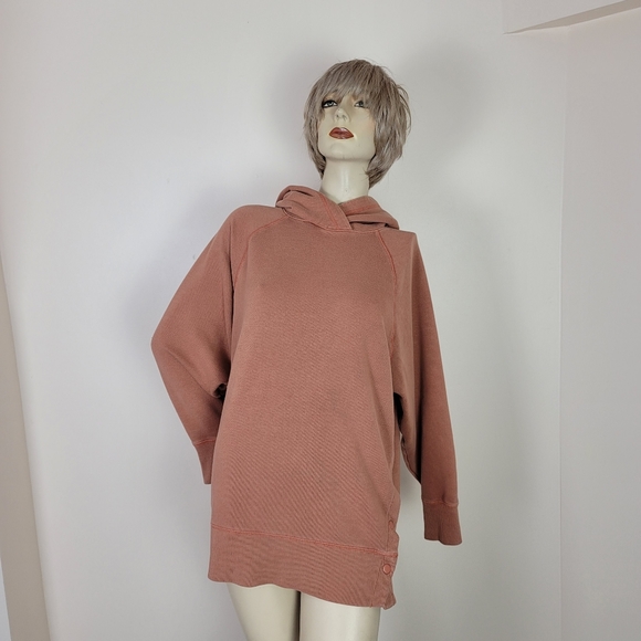Aerie side snap hoodie size small - Picture 2 of 14